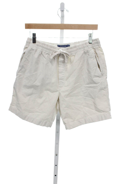 Vineyard Vines Mens Chino Shorts Beige Drawstring Size S
