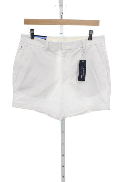 Vineyard Vines Mens Chino Shorts White Size 30