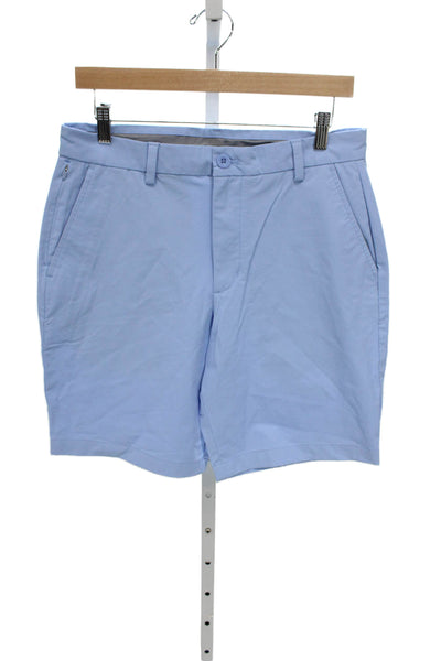 Vineyard Vines Mens Blue Cotton Button Shorts Size 30