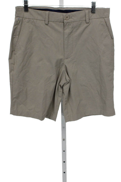 Vineyard Vines Mens Athletic Beige Shorts Size 30