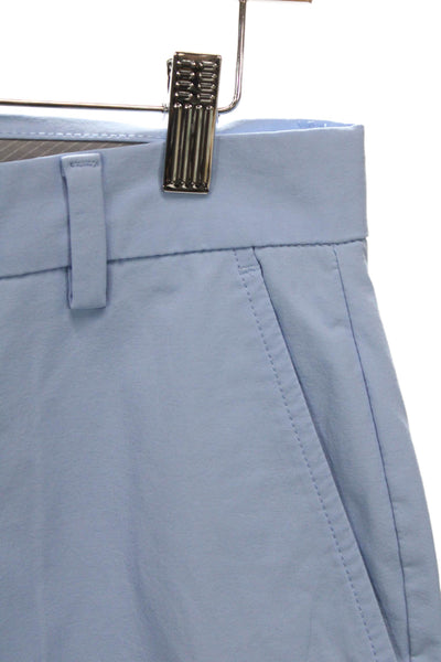 Vineyard Vines Mens Chino Shorts Blue Button 55% Cotton Size 30