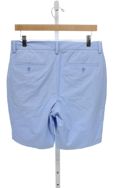Vineyard Vines Mens Chino Shorts Blue Button 55% Cotton Size 30