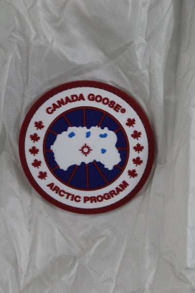 Canada Goose Unisex Adults Puffer Jacket Black Polyamide Zip Winter Size L