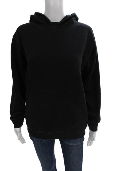 Lululemon Unisex Black Pullover Cotton Crew Neck Long Sleeve Size S