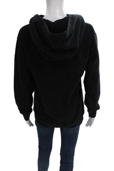 Lululemon Unisex Black Pullover Cotton Crew Neck Long Sleeve Size S