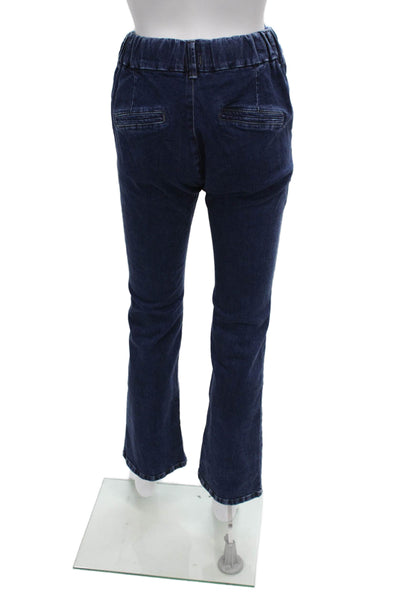 Flog Women Straight Blue Cotton Jeans High Rise Size 26