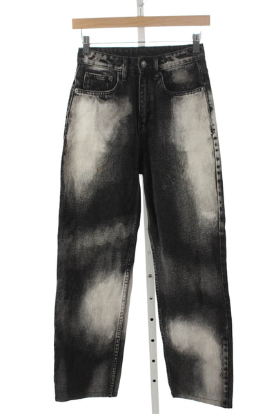 Ksubi Womens Straight Black Jeans Size 24
