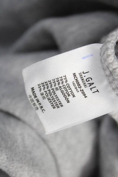 John Galt Women Gray Sweatpants 75% Cotton 25% Polyester Size S