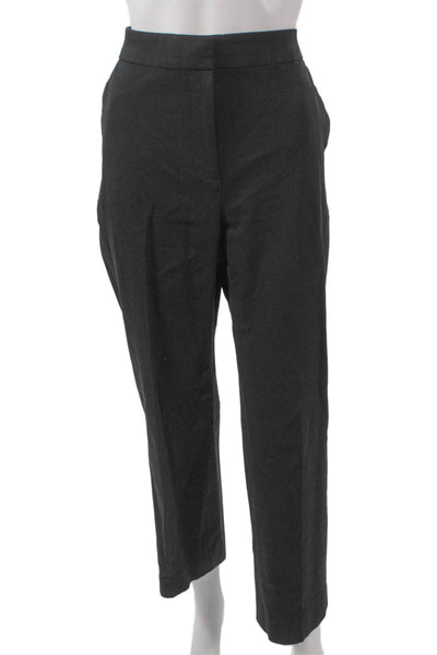 J Crew Womens Dress Pants Gray 52% Cotton Inseam 28 Size 12