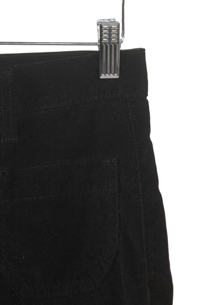 Hudson Womens Juniors Black Cotton Stretch Pants Size 25