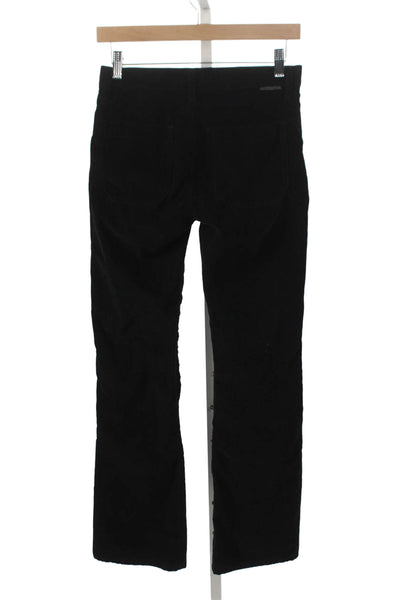 Hudson Womens Juniors Black Cotton Stretch Pants Size 25