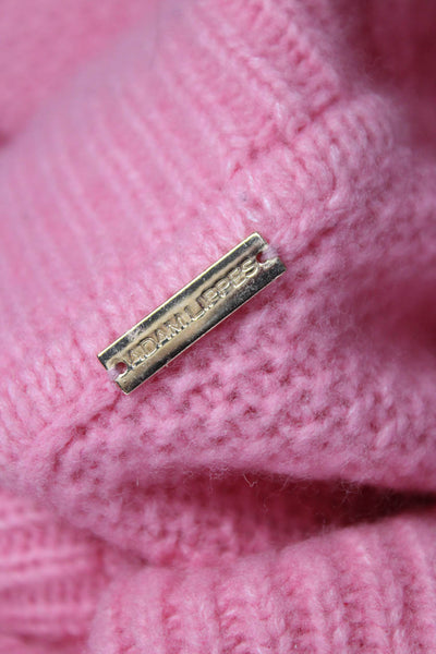 Adam Lippes Women Turtleneck Pullover Sweater Pink Cashmere Blend Size S