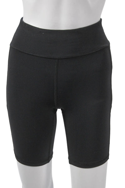 Lululemon Womens Athletic Black Nylon Geometric Shorts Spring Size 4