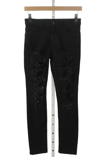 Alice + Olivia Women Skinny Black Jeans Size 25