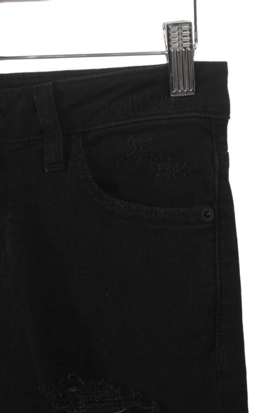 Alice + Olivia Women Skinny Black Jeans Size 25