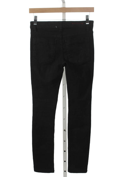 Alice + Olivia Women Skinny Black Jeans Size 25