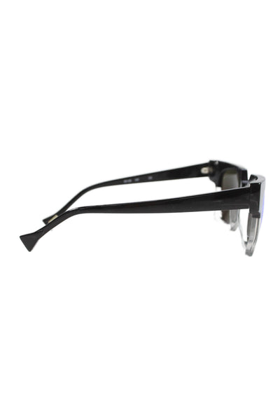 See Unisex Adults Two-Toned Square Sunglasses Black Size 52-22 145