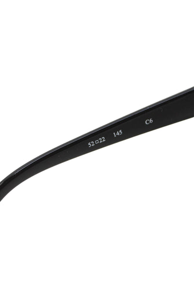 See Unisex Adults Two-Toned Square Sunglasses Black Size 52-22 145
