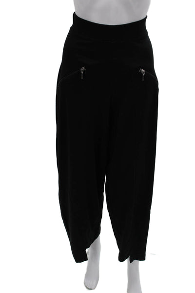 Spiritiouss Women Harem Pants Black Siro Modal Pull On Size XS