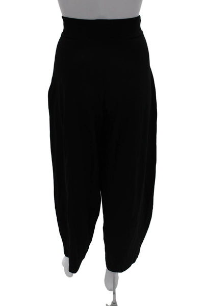 Spiritiouss Women Harem Pants Black Siro Modal Pull On Size XS