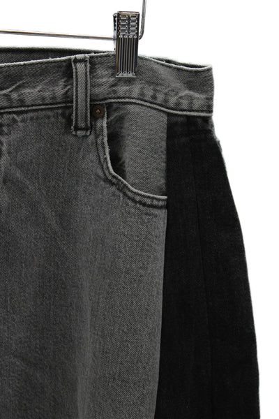 Levis Women Straight Jeans Gray 100% Cotton Button Closure Size 38
