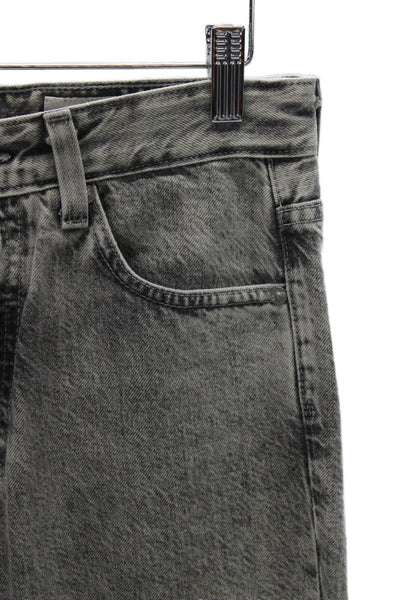 AG Adriano Goldschmied Men's Gray Straight Jeans High Rise Cotton Size 27