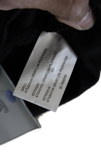 Insight Women Dress Pants Black Rayon Pull On Inseam 30 Size 10