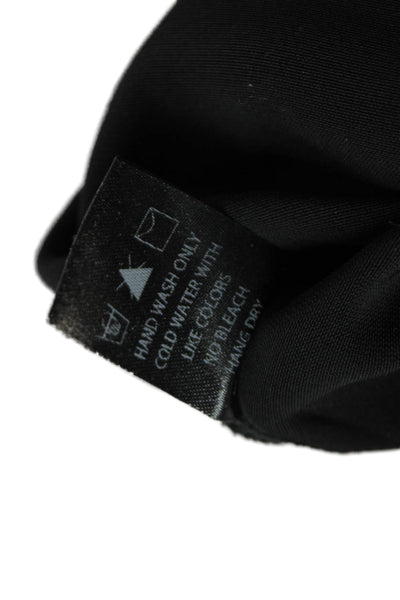 Robertson + Rodeo Women Dress Pants Black Polyester Pull On Size M
