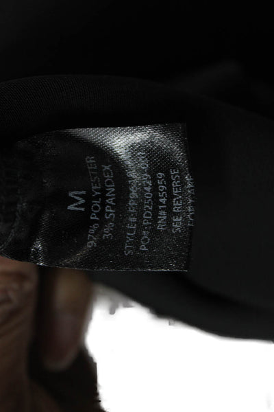 Robertson + Rodeo Women Dress Pants Black Polyester Pull On Size M