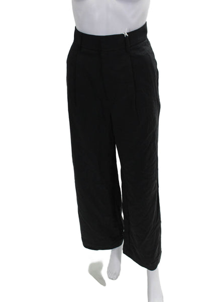 Everlane Womens Ankle Pants Black Lyocell Petite Size 4