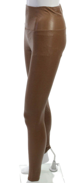Wilfred Free Women Ankle Leggings Brown Polyurethane Size XS