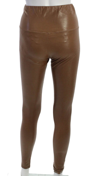 Wilfred Free Women Ankle Leggings Brown Polyurethane Size XS