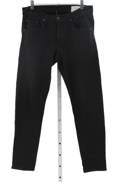 Rag & Bone Mens Slim Black Jeans Size 32