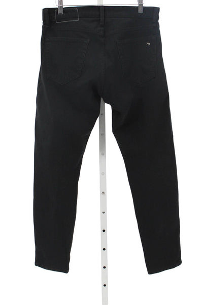 Rag & Bone Mens Slim Black Jeans Size 32