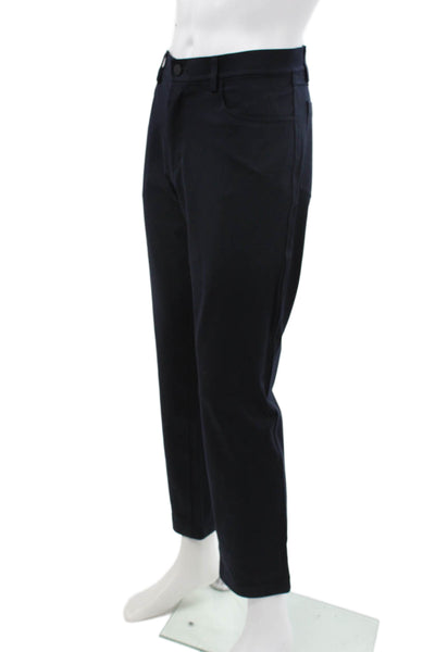 Theory Mens Dress Pants Blue Cotton Size 36