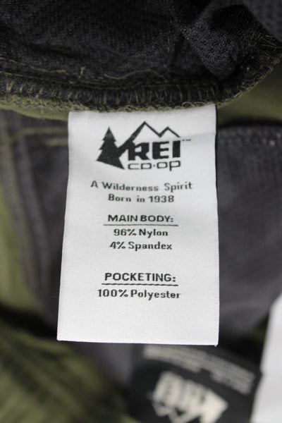Rei Co Op Mens Green Nylon Pants Size 36