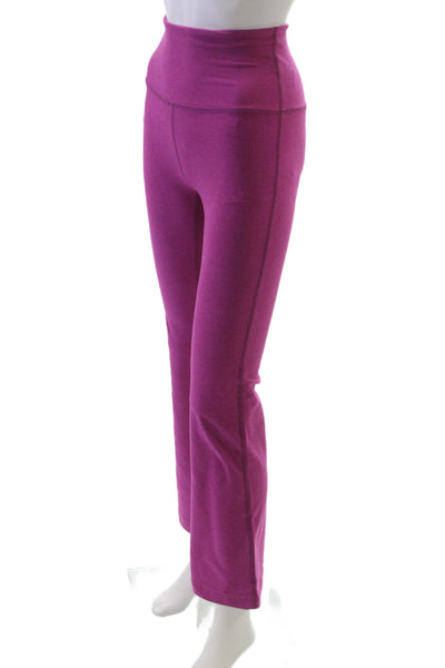 Beyond Yoga Womens Purple Polyester Leggings Petite Size S