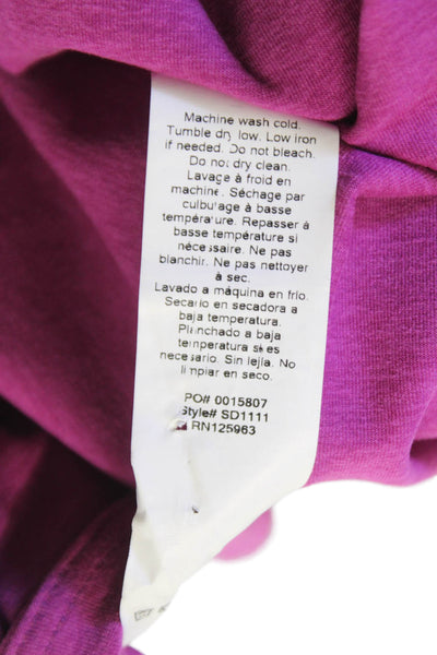 Beyond Yoga Womens Purple Polyester Leggings Petite Size S