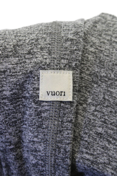 Vuori Women Yoga Pants Gray Polyester Size XS