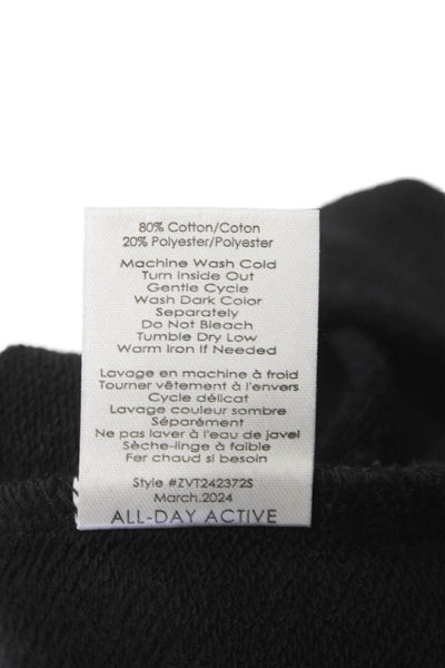 Z Supply Womens Basic T-Shirt Black V-Neck Sleeveless Size S