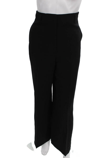 Lafayette 148 New York Womens Dress Pants Black Acetate Zip Inseam 31 Size 6