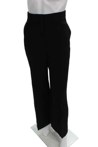 Lafayette 148 New York Womens Dress Pants Black Acetate Zip Inseam 31 Size 6