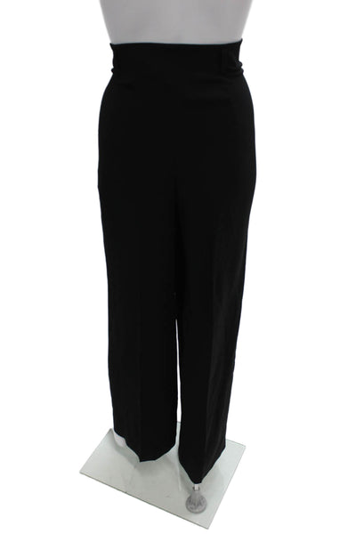 Lafayette 148 New York Womens Dress Pants Black Acetate Zip Inseam 31 Size 6
