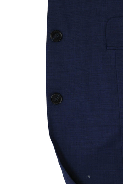 Calvin Klein Mens Blue Wool Blazer Size 42
