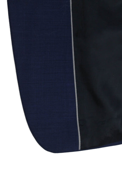 Calvin Klein Mens Blue Wool Blazer Size 42