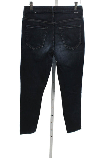 Mother Womens Skinny Mid-Rise Blue Jeans Size 26