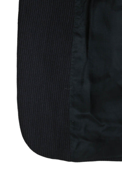 Zanetti Mens Striped Wool Blazer Gray Button Size 56
