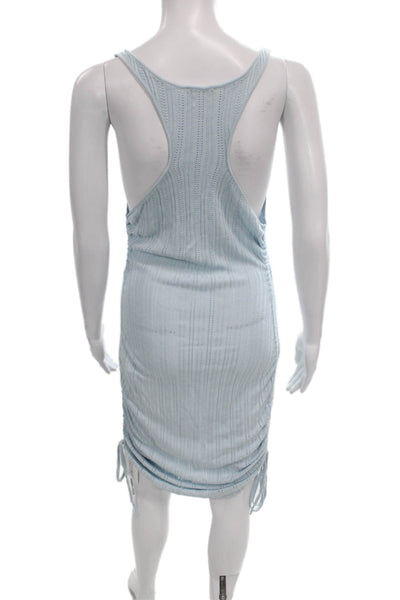 For Love & Lemons Womens Blue Tank Dress Knee Length Sleeveless Size L
