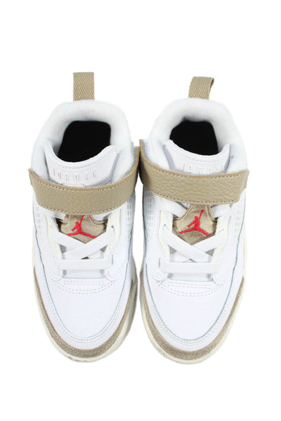 Jordan Boys Leather Low Top Sneakers White Size 11C