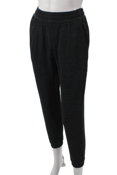 Varley Womens Jogger Pants Gray Cotton Blend Drawstring Size XS